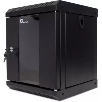 GETFORT WGF06-33EH-WGB 10 collu 6U sienas skapis 300x300mm melns