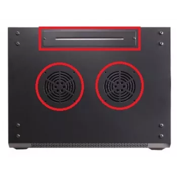 GETFORT ECO v2 19 inch 6U 600x450 Wall-Mount Rack Cabinet Black