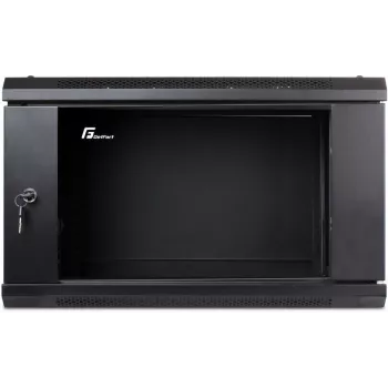 GETFORT ECO v2 19 inch 6U 600x450 Wall-Mount Rack Cabinet Black