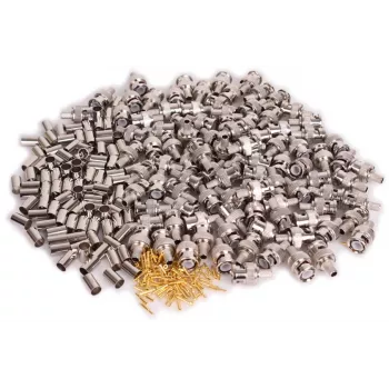 GETFORT BNC-Z RG59 Crimp BNC Male Plug, 100 gabali