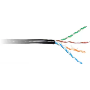 GETFORT Cat.5e U/UTP Outdoor Gel-Filled Ethernet Cable 305m (1000ft) Black