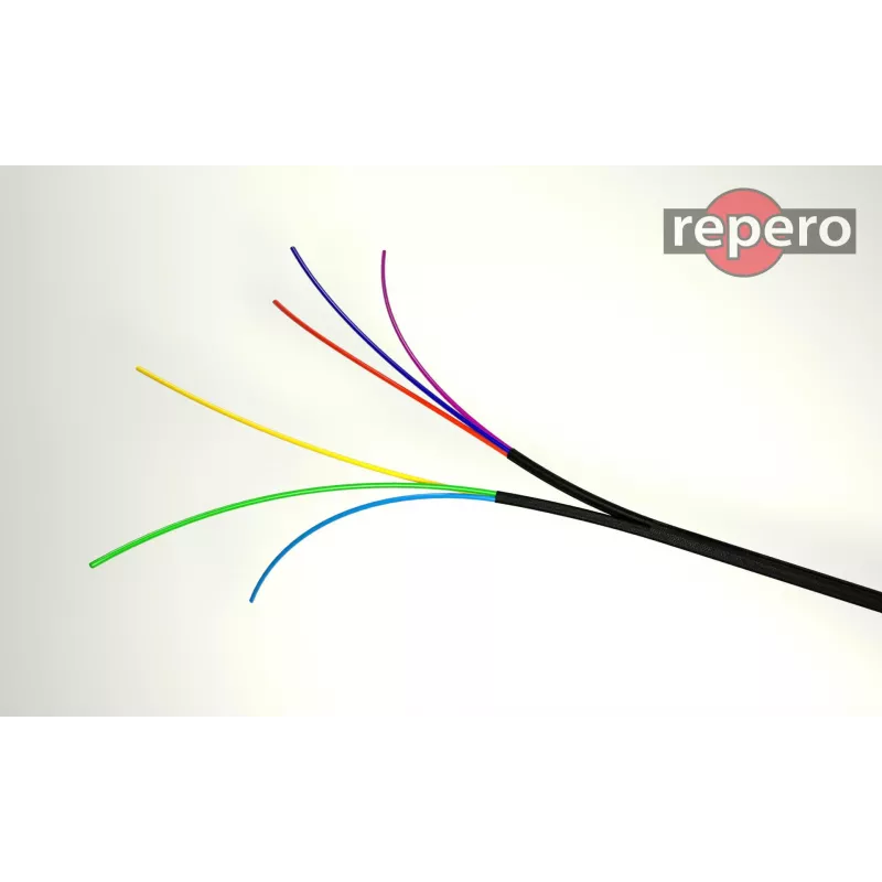 REPERO 735 Industry PVC elektroizolācijas lente 19mm x 25m Melna