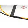 REPERO 734 Auduma elektroizolācijas lente, kokvilna, melna, 19mm x 25m