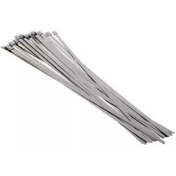 Nerūsējošā tērauda lentes saite 14.4 mm x 0.36 mm x 25 m BRADAS