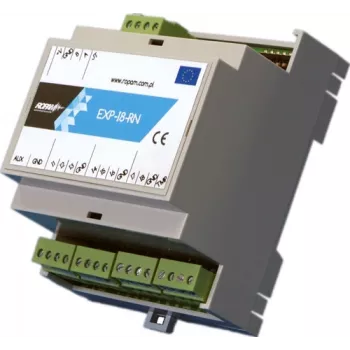 ROPAM EXP-I8-RN-D4M I/O paplašinātājs – 8 ieejas, 4 releju izejas, RN kopne