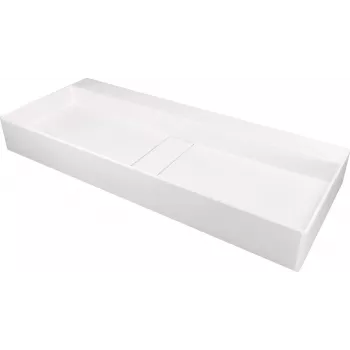DEANTE Granite Countertop Washbasin with Grille - Graphite 500x400mm