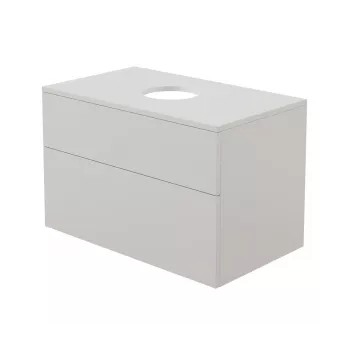 DEANTE CREA Izlietnes skapis ar darba virsmu 600x450x570 mm Balts MDF/Keramika