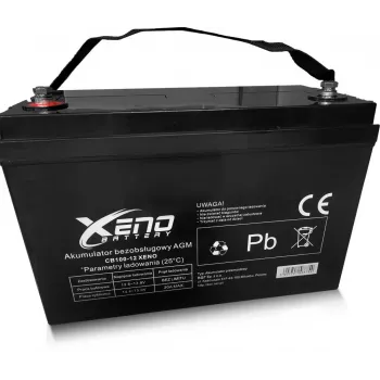 BAT Xeno Black 12V 100Ah AGM Battery