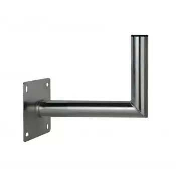 CORAB USL-48/300AL Corner Wall Mount Bracket for Satellite Dish, Aluminum, 48mm Pipe, 300mm Arm