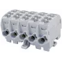 SIMET SIMBLOCK SCB 25-5X Sadales bloks Al/Cu 1x25mm² ieeja 5x1.5-16mm² izeja Pelēks