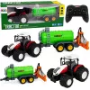 LEAN TOYS Remote-Controlled Agricultural Tractor with Liquid Fertilizer Sprayer 1:24