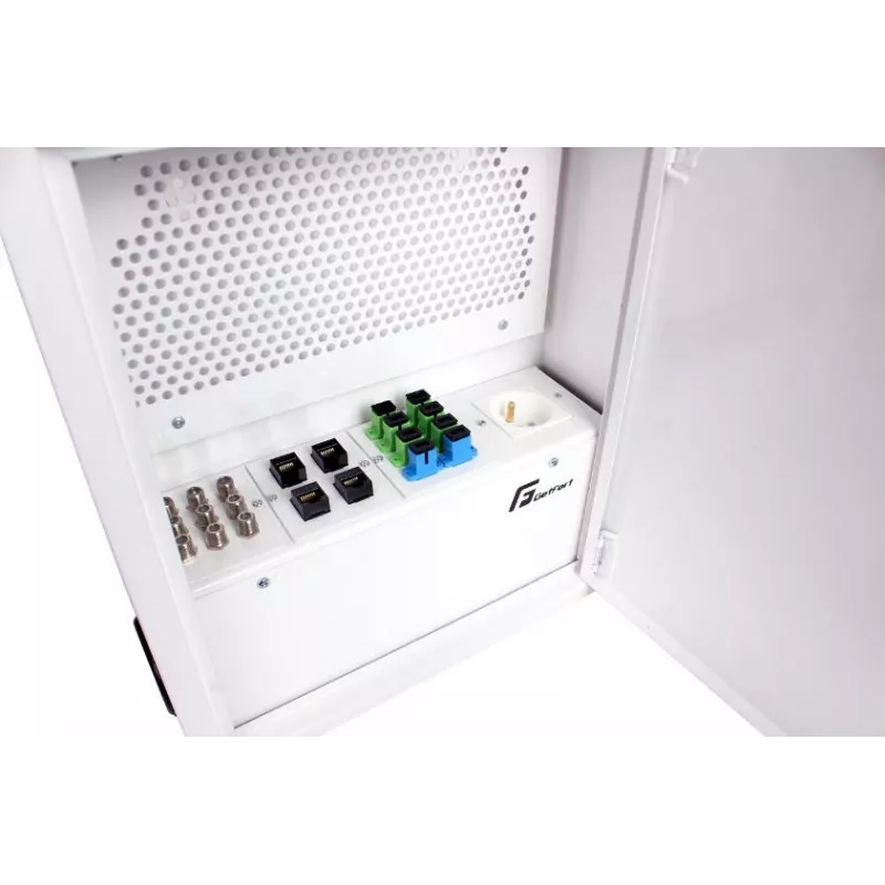 GETFORT Surface-Mounted Multimedia Cabinet 390x350x100 mm White
