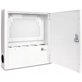 GETFORT Surface-Mounted Multimedia Cabinet 390x350x100 mm White