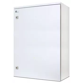 Getfort HGF12-54E-WSG Hermētiskais 19 collu 12U sienas skapis IP54 550x410mm gaiši pelēks