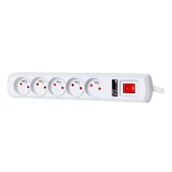Getfort Surge Protector Power Strip 5A 5m Grey