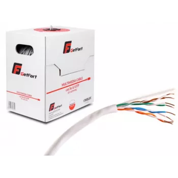 GETFORT Premium Cat.5e U/UTP PVC Network Cable 500m Grey