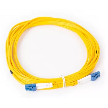 GETFORT GF-LULUD5 Single-mode Fiber Optic Patch Cable LC/UPC to LC/UPC Duplex 5m Yellow
