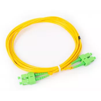 GETFORT GF-SASAD3 Single-Mode SC/APC to SC/APC Duplex Fiber Optic Patch Cable 3m