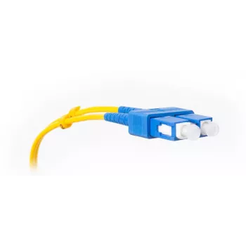 GETFORT GF-SUSUD5 Single-Mode SC/UPC to SC/UPC Duplex Fiber Optic Patch Cable 5m Yellow