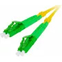 GETFORT SM LC/APC to LC/APC Duplex Fiber Optic Patch Cable 2m
