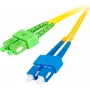 GETFORT SM SC/UPC-SC/APC Duplex Fiber Optic Patch Cable 3m
