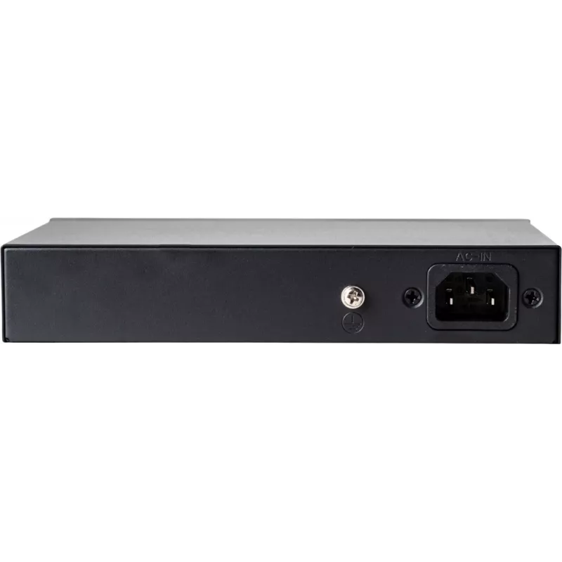 GETFORT GF-106-4PG-S-65 5-Port Gigabit PoE+ Switch (4 PoE+ Porti, 65W, 1 SFP) Desktop/Sienas Montāža