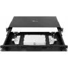 GETFORT GF-FO-MOD 1U 19-inch Rack Mount Fiber Optic Patch Panel, 3 Module Slots, Black