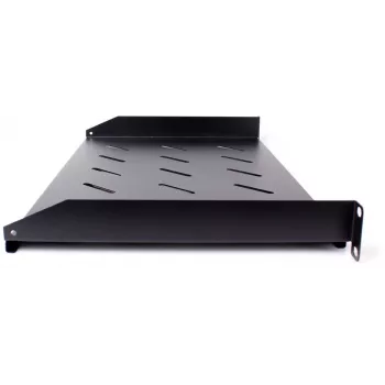 Getfort Universal 19-inch 1U 170mm Rack Shelf Black