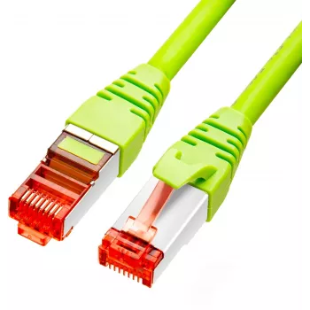 GETFORT Cat.6A S/FTP LSOH Ethernet Patch Cable 10m Green