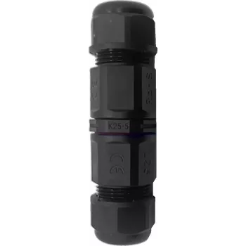 ORNO OR-AE-13621 taisnais kabeļu savienotājs, IP68, 5 polu, 4 mm², 400V/20A