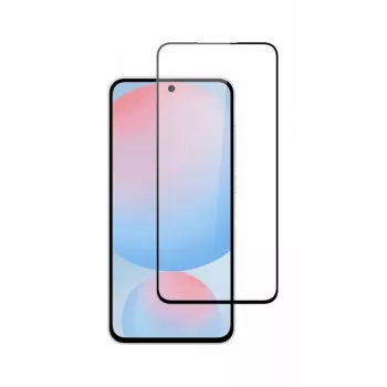 SCREENOR Rūdīta stikla ekrāna aizsargs Samsung Galaxy S25 FE, Pilns pārklājums, 9H cietība, 0.33mm, Oleofobisks pārklājums, Bez burbuļiem, 1 iepakojums