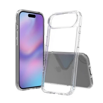 SCREENOR Bumper Case priekš iPhone 17 Air, caurspīdīgs