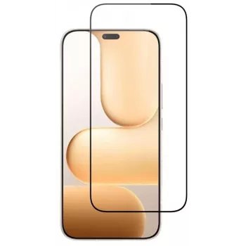 SCREENOR Rūdīta stikla ekrāna aizsargs Honor 9X Lite, Pilns pārklājums, 9H cietība, 0.33mm, Pret skrāpējumiem, Pret pirkstu nospiedumiem, Oleofobisks pārklājums, 2.5D noapaļotas malas, Bez burbuļiem uzstādāms, 1 iepakojums