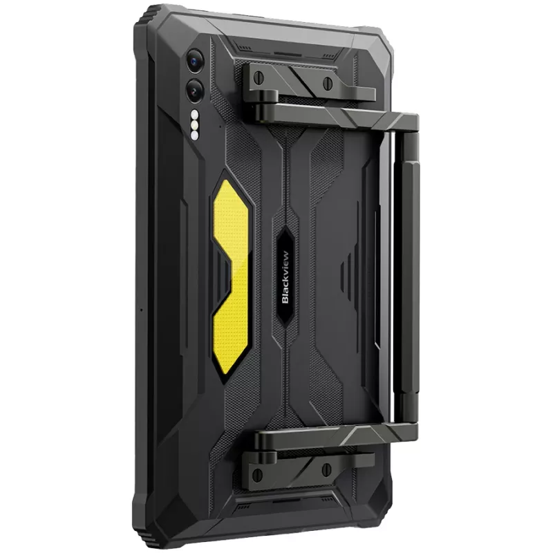 Blackview Rugged Tab Active 10 Pro 10,95 collu FHD+ IPS 1920x1200 90Hz Corning Gorilla Glass 3 12GB/512GB MT6878 astoņkodolu 2.5GHz 50MP priekšējā/108MP+20MP aizmugurējā kamera infrasarkanā nakts redzamība 30000mAh bez lādētāja Android 14 līdz 15 NFC kemp