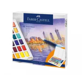 Faber-Castell Polychromos Mākslinieku krāsu zīmuļi - 48 gab. - dažādas krāsas