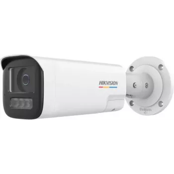 Hikvision DS-2CD1B47G3H-LIUF/SRB(2.8mm) 4MP ColorVu IP Camera with White Light, Built-in Mic, MicroSD, PoE