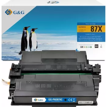 G&G XL tonera kārtridžs, saderīgs ar HP 87X (CF287X)