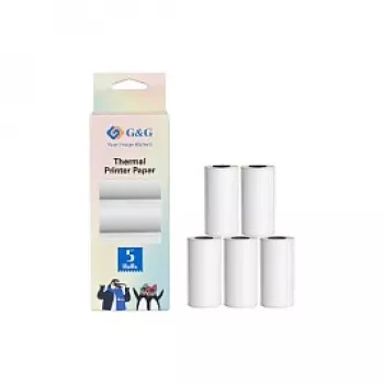 G&G Termopapīrs 5 ruļļi 57 x 30 mm 6.6 m garums (21690)
