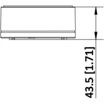 Hikvision DS-1280ZJ-S-Y(O-STD) Montāžas kārba / Piestiprināšanas adapteris - Balts