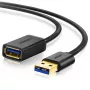 UGREEN USB 3.0 pagarinājuma kabelis 2m Melns