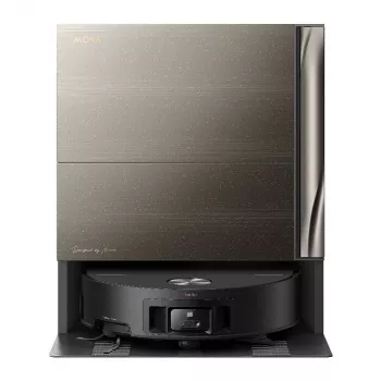 Mova Z70 Ultra Roller Complete Robot Vacuum un Mops ar Tīrīšanas Staciju, Melns