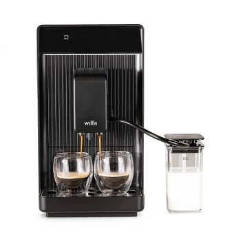 WILFA VOLO Automātiskā Espresso kafijas automāts 15 bar 1350 W Melns/Nerūsējošais tērauds