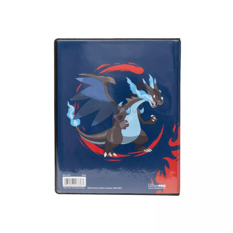 Ultra PRO Pokemon mape ar 4 kabatām Charizard X