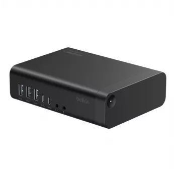 Belkin CONNECT Universal 16-in-1 Triple Display Dock 140W Melns