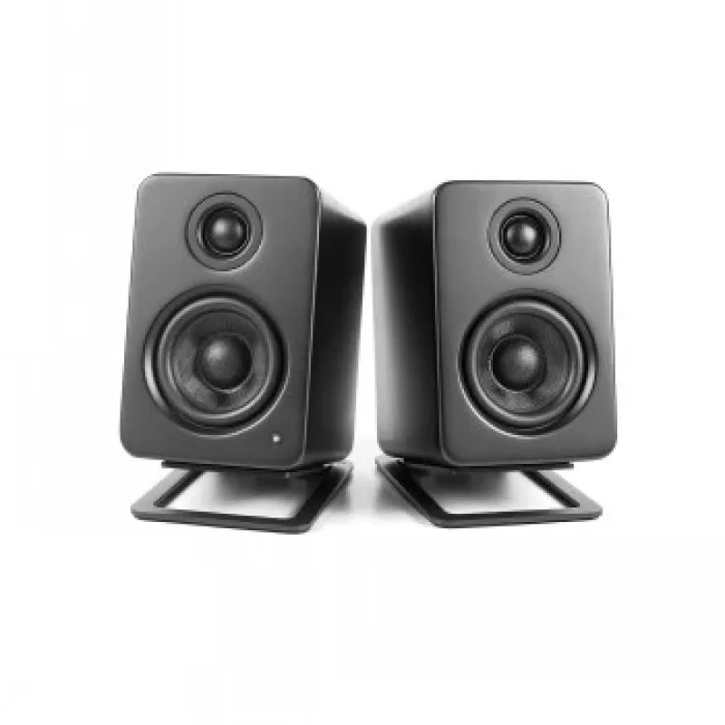 Kanto Audio S2 Desktop Speaker Stands for Small Speakers - Melns (Pāris)