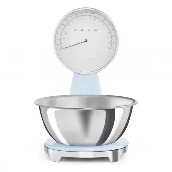 Smeg KSF01PBWW Analogā un digitālā virtuves svari, Pasteļzils