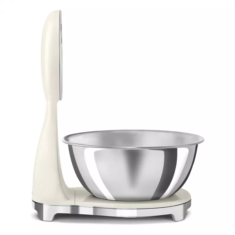 SMEG Analog and Digital Kitchen Scale Cream KSF01CRWW