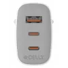 CELLY UP TC 1 USB 2 USB-C 65W WH GaN Wall Charger White
