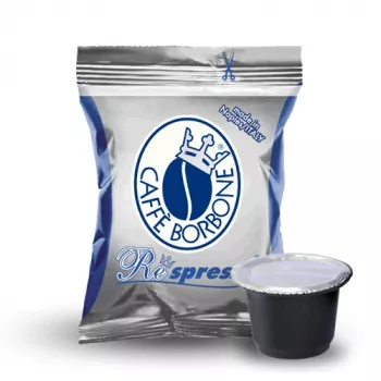 Caffè Borbone Respresso Miscela Blu 100 kapsulas Nespresso Original Line, 5g katra, vidējs grauzdējums