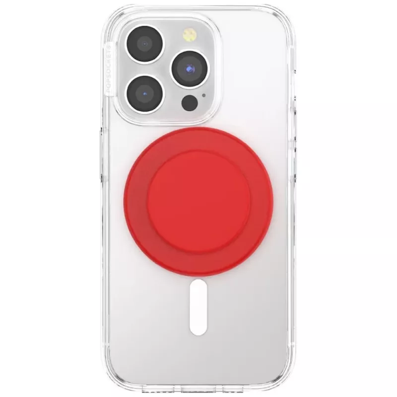 POPSOCKETS PopGrip for MagSafe Basic Red – Phone Grip & Stand